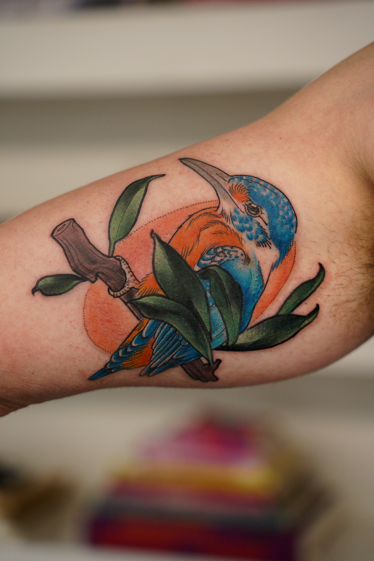 Kingfisher tattoo